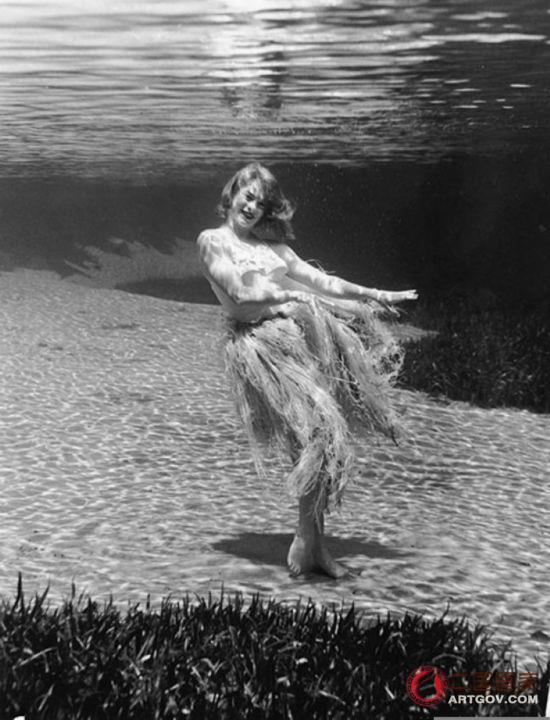 人像摄影：1938年的水下摄影【6】