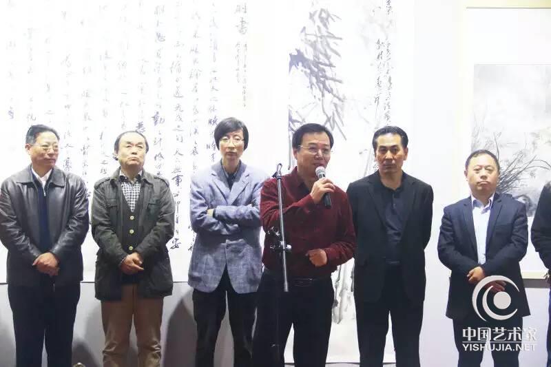 西泠名家闵庚灿、倪郡阳、郭超英书画艺术联展成功在潍坊举办