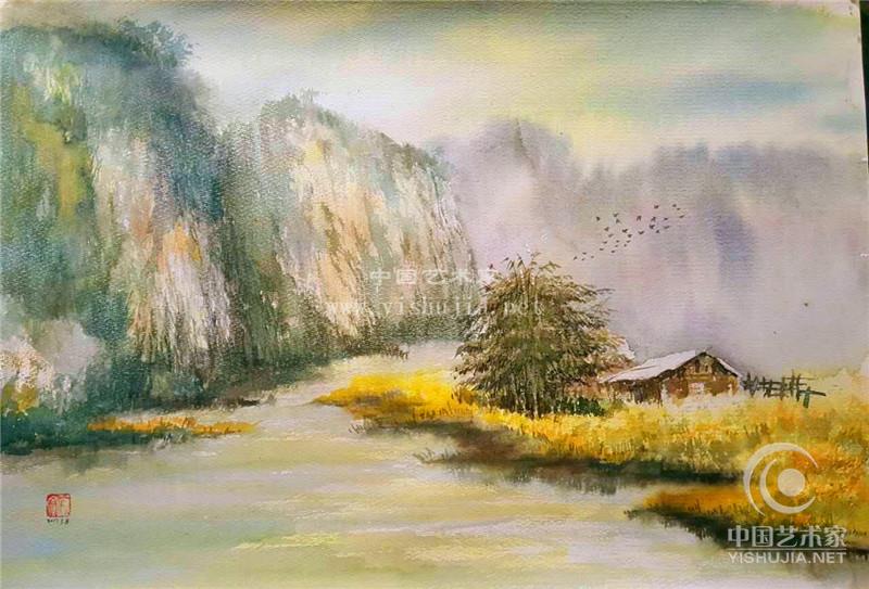 国家一级美术师芦宾 著名画家｜水彩画艺术家、中国艺术家
