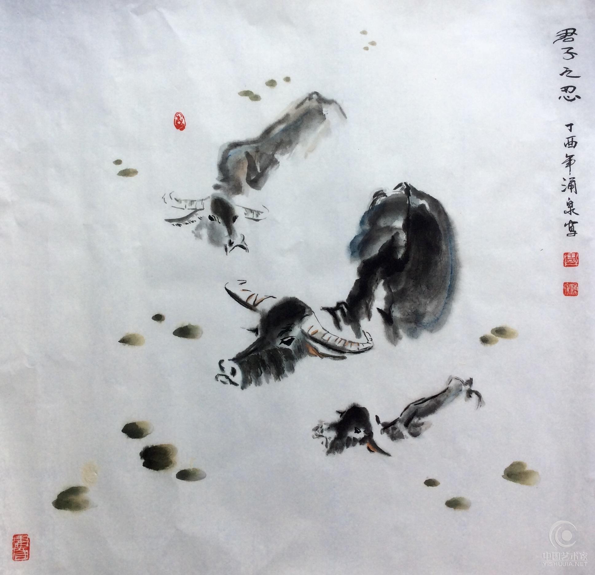 中艺联合书画院著名画家王涌泉国家一级美术师作品展示