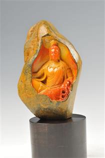 中国石雕艺术大师黄宝庆寿山石作品