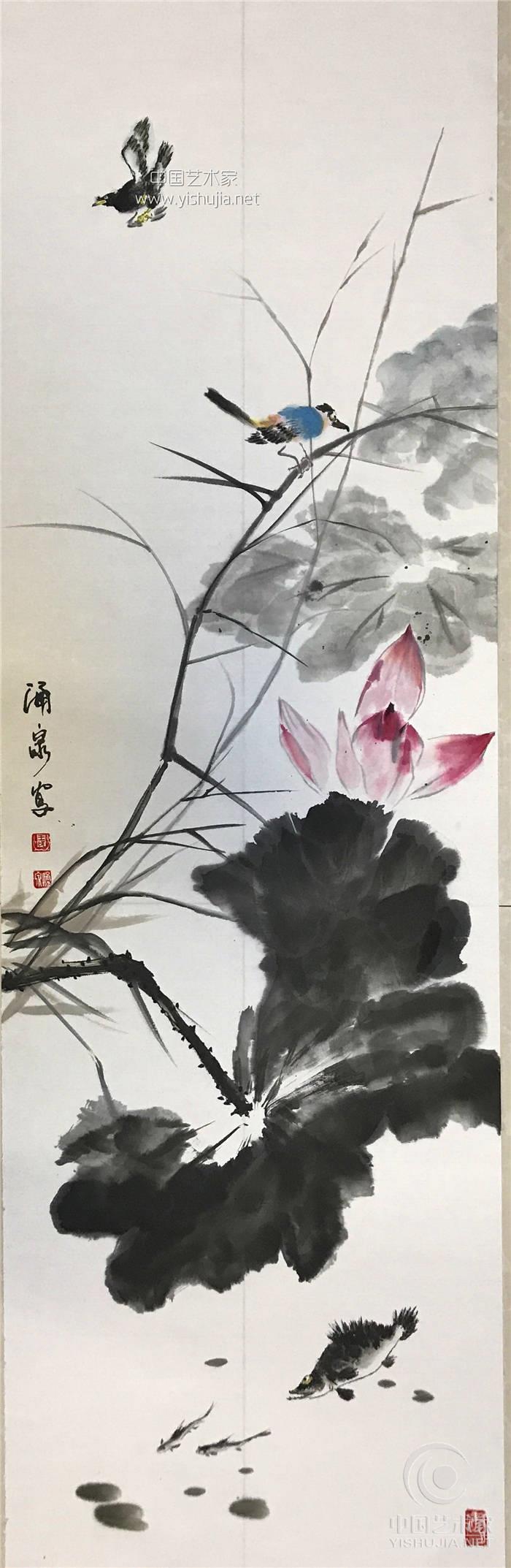 国家一级美术师 当代著名国画家王涌泉“中国画当今浅评”