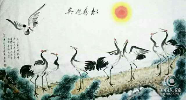 书画的魅力丰富群众文化生活，弘扬中国文化精神
