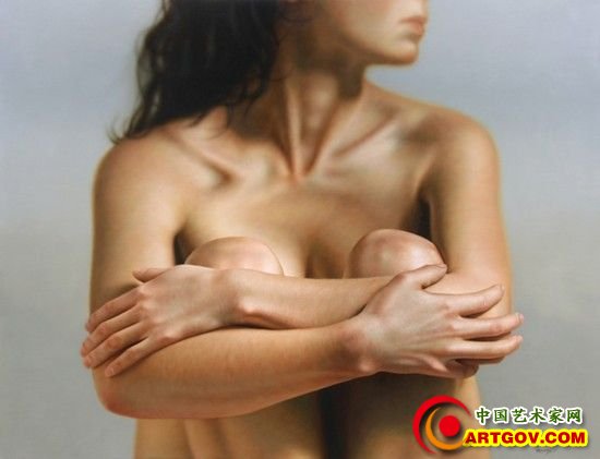女性油画裸照呈现动魄之美