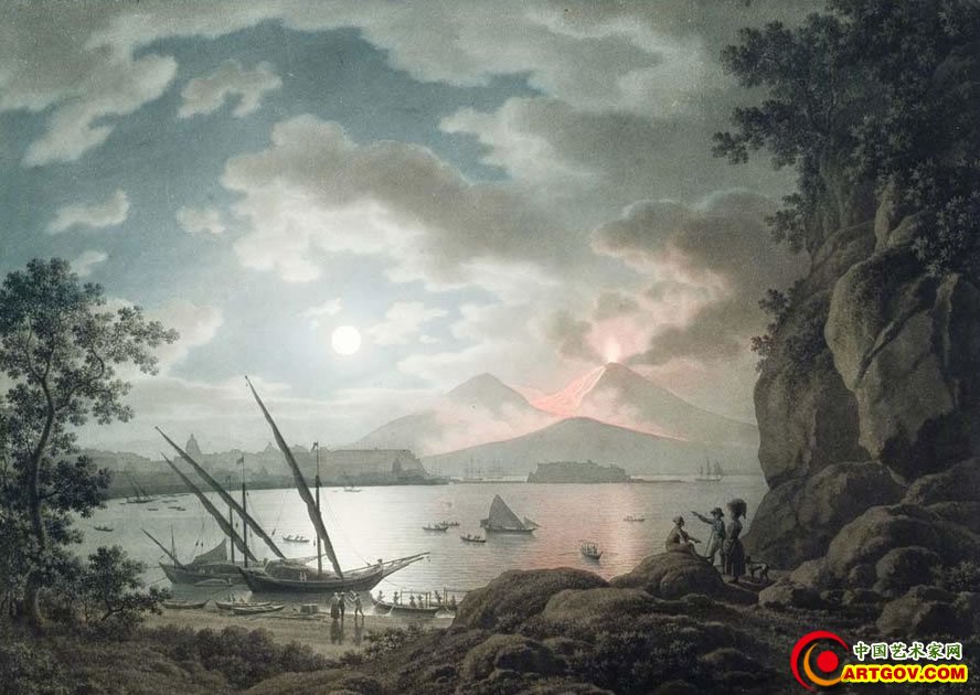 意大利风景画大师迟到两百年的首次个展为其正名